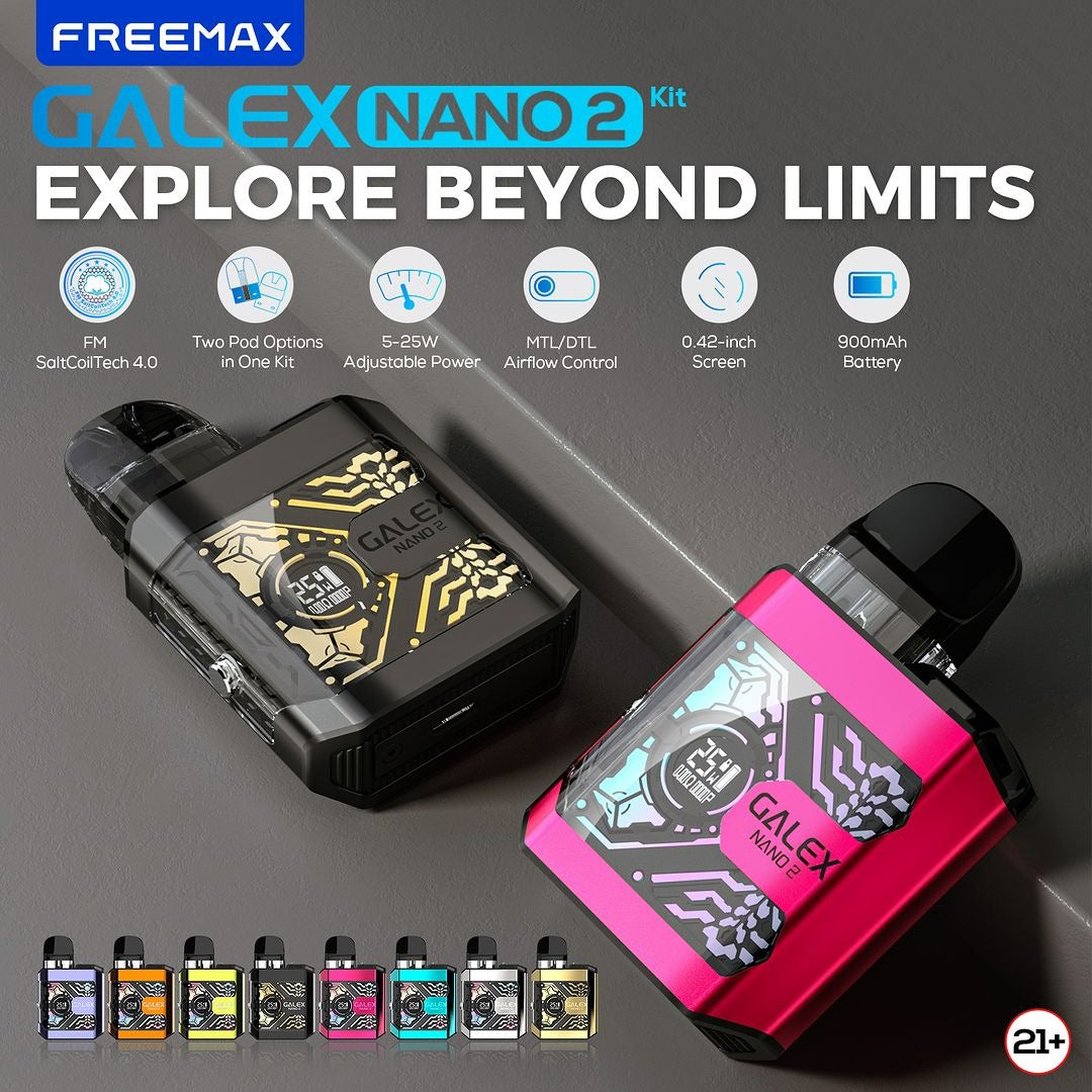 Freemax Galex Nano 2 Pod System Kit - Vape Wholesale
